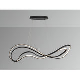 Danza Dimmable LED Suspension Light 75W 3000K - Black