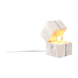 Treasure LED Wooden Table Lamp – White