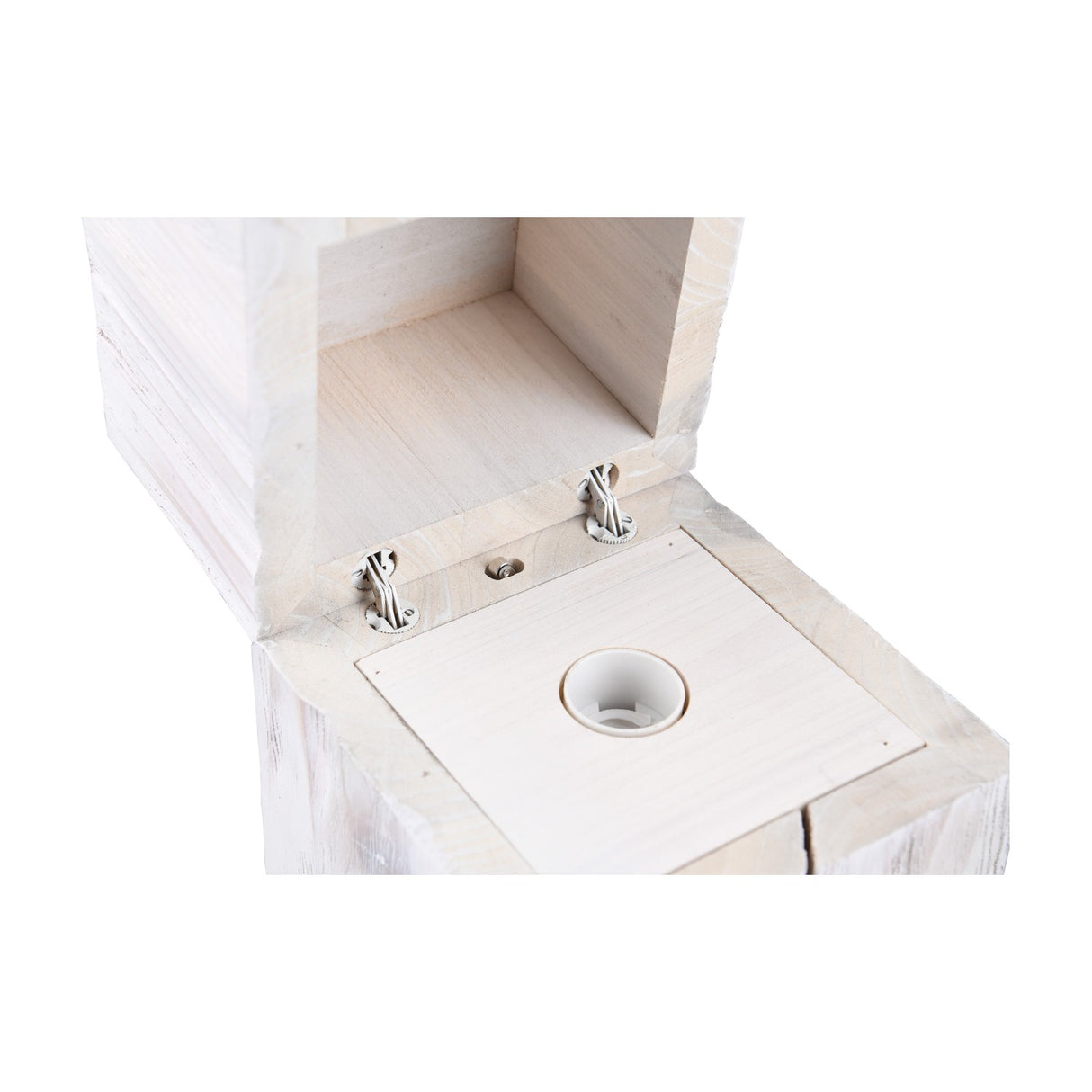 Treasure LED Wooden Table Lamp – White