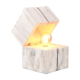 Treasure LED Wooden Table Lamp – White