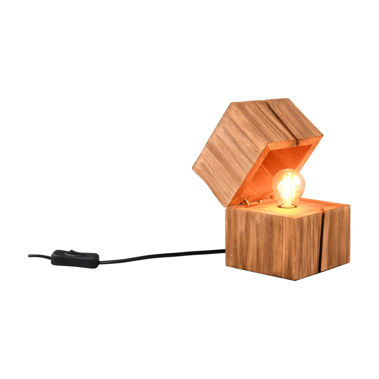 Treasure LED Wooden Table Lamp – Natural