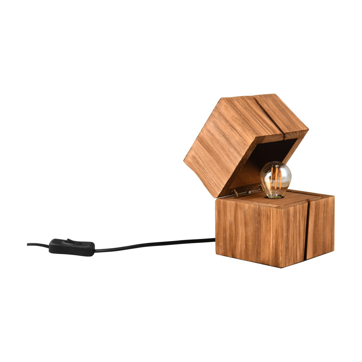 Treasure LED Wooden Table Lamp – Natural
