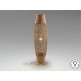 Yaiza Braided Paper Floor Lamp - Beige