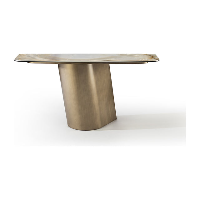 Numa Console Table - Brass