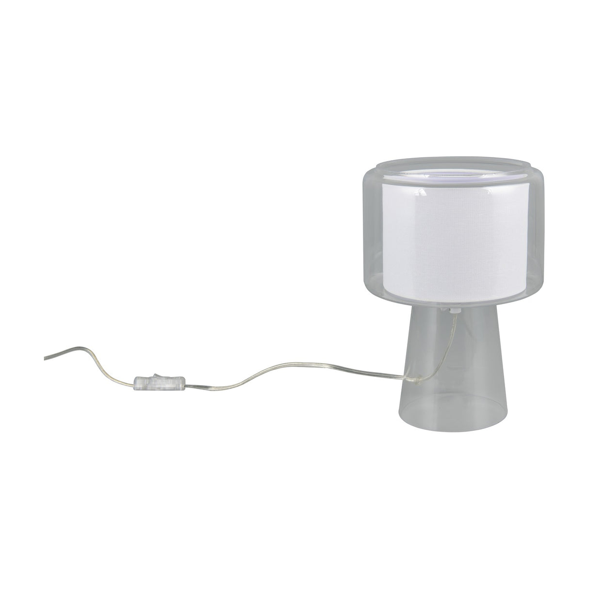 Rocka Glass Table Lamp – Clear