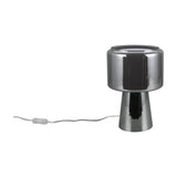 Rocka Glass Table Lamp – Chrome