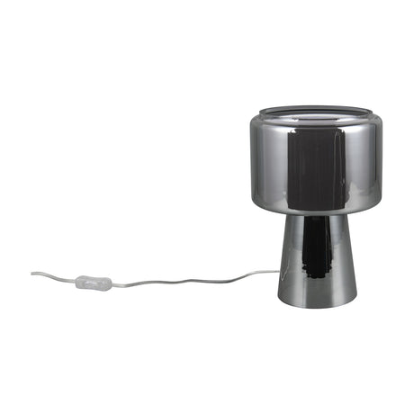 Rocka Glass Table Lamp – Chrome