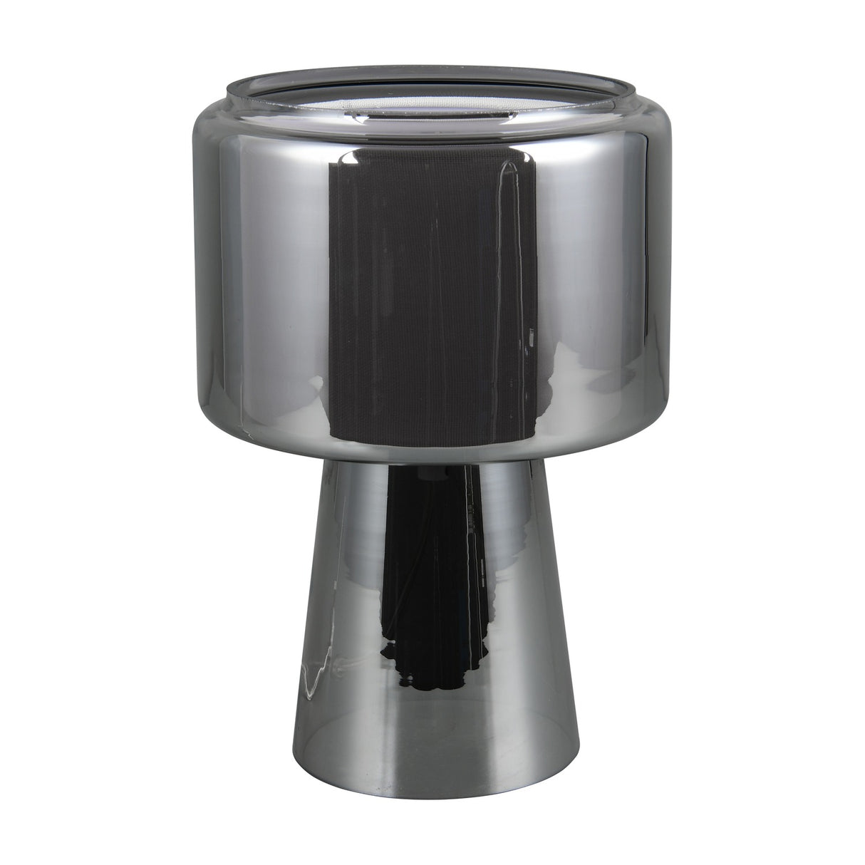 Rocka Glass Table Lamp – Chrome