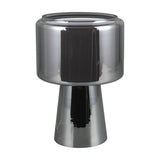 Rocka Glass Table Lamp – Chrome