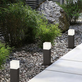 Hudson 30cm LED Outdoor Lamp Post – Anthracite