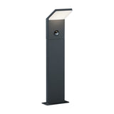 Pearl 50cm LED PIR Outdoor Lamp Post – Anthracite