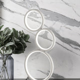 Rondo 3 Light LED Table Lamp – Matt White