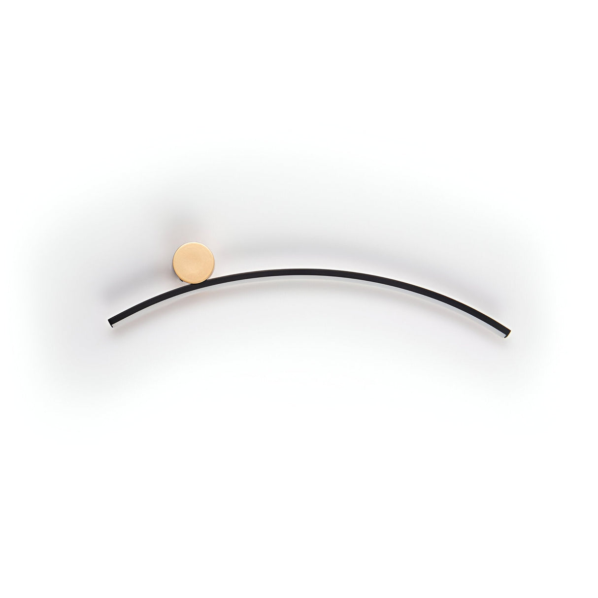 Smile LED Wall Light 8W 3000K - Black/Gold