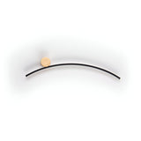 Smile LED Wall Light 8W 3000K - Black/Gold