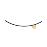 Smile LED Wall Light 8W 3000K - Black/Gold