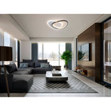 Romo LED Ceiling & Wall Light 28W 3000K - White/Black