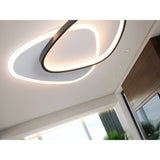 Romo LED Ceiling & Wall Light 28W 3000K - White/Black