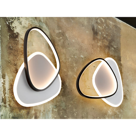 Romo LED Ceiling & Wall Light 28W 3000K - White/Black