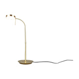 Monza LED Disc Table Lamp – Satin Brass
