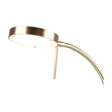 Monza LED Disc Table Lamp – Satin Brass