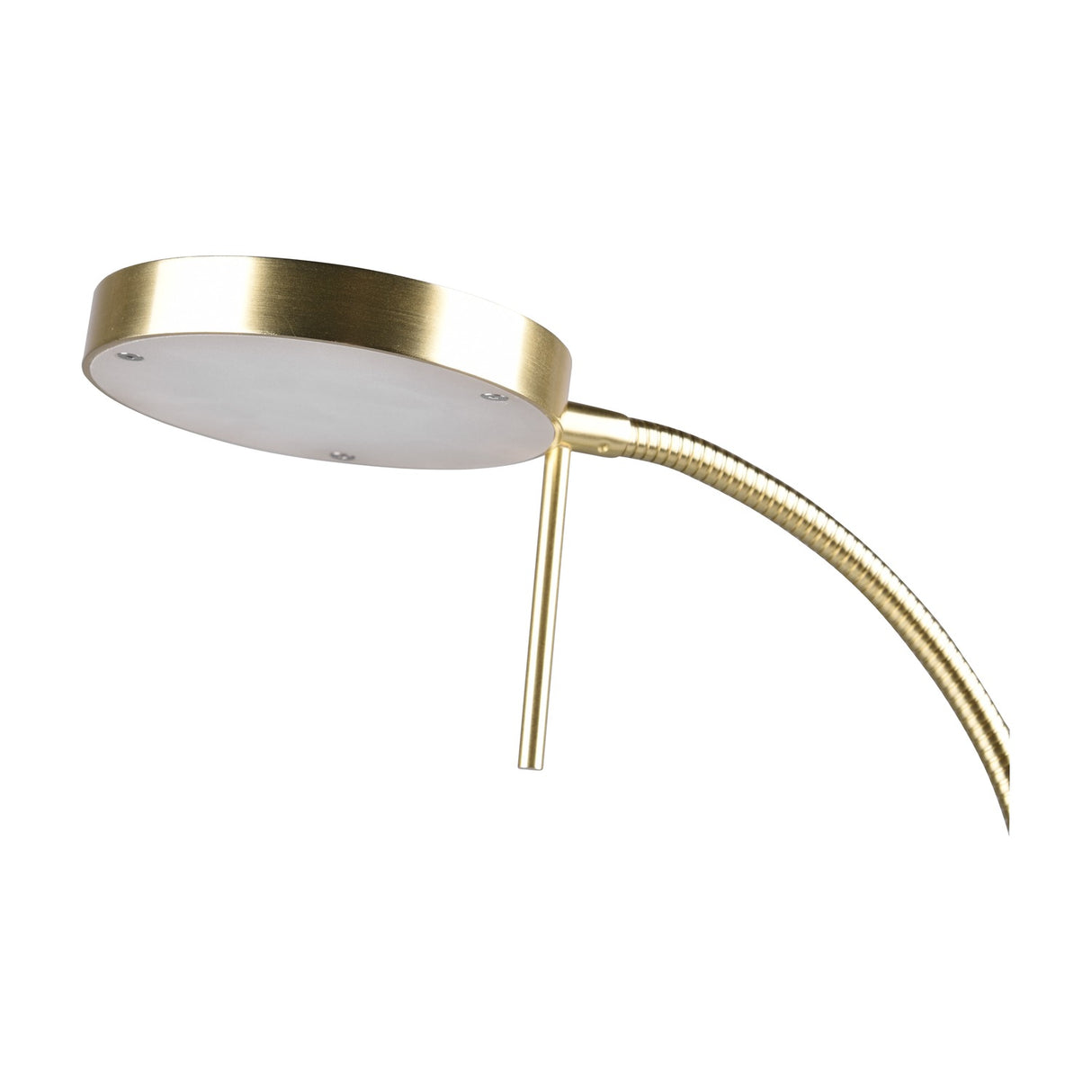 Monza LED Disc Table Lamp – Satin Brass