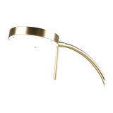 Monza LED Disc Table Lamp – Satin Brass