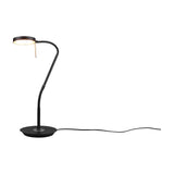 Monza LED Disc Table Lamp – Matt Black