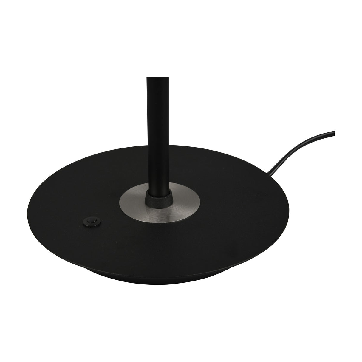 Monza LED Disc Table Lamp – Matt Black