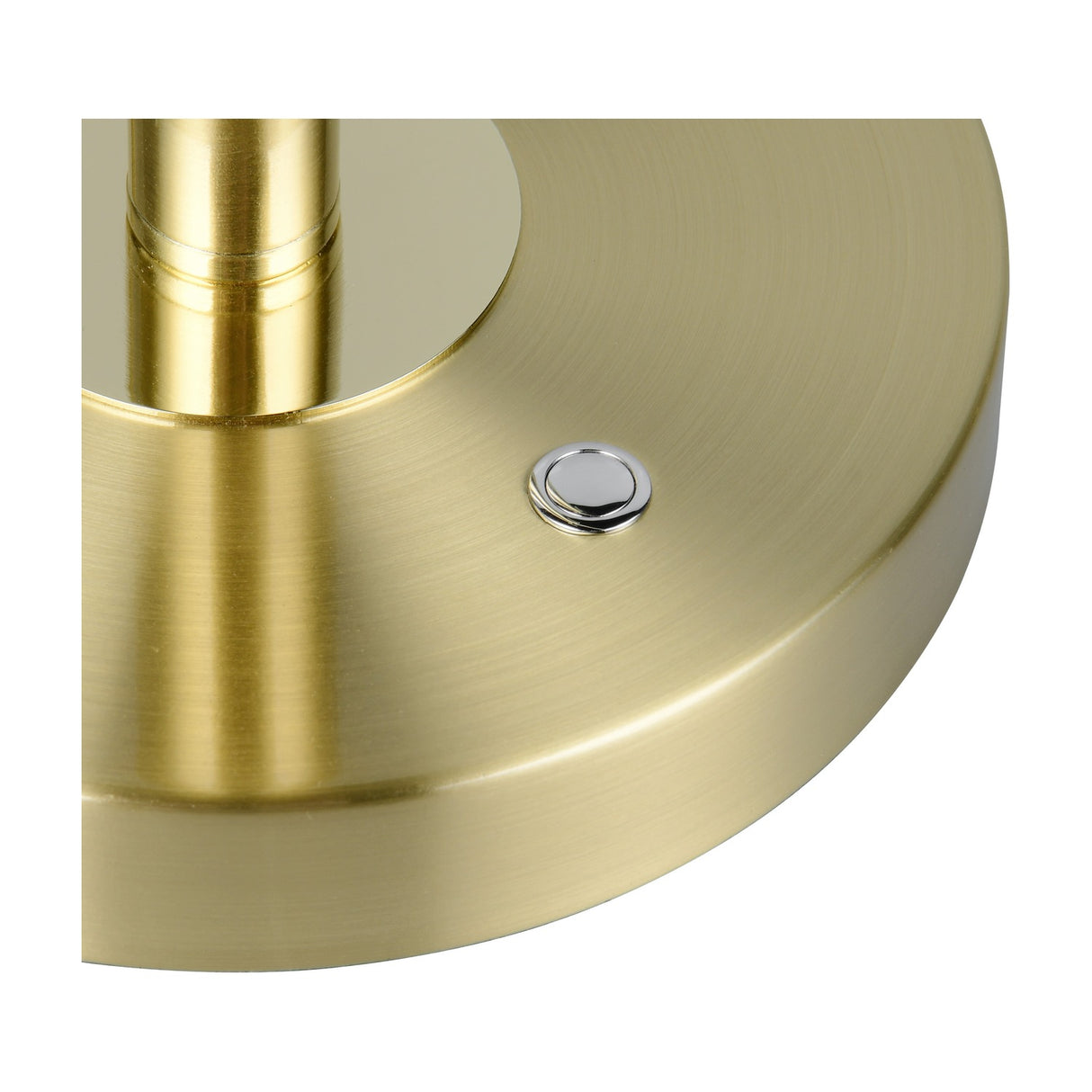 Monza LED Ring Table Lamp – Satin Brass