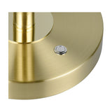 Monza LED Ring Table Lamp – Satin Brass