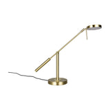 Monza LED Ring Table Lamp – Satin Brass