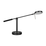 Monza LED Ring Table Lamp – Matt Black