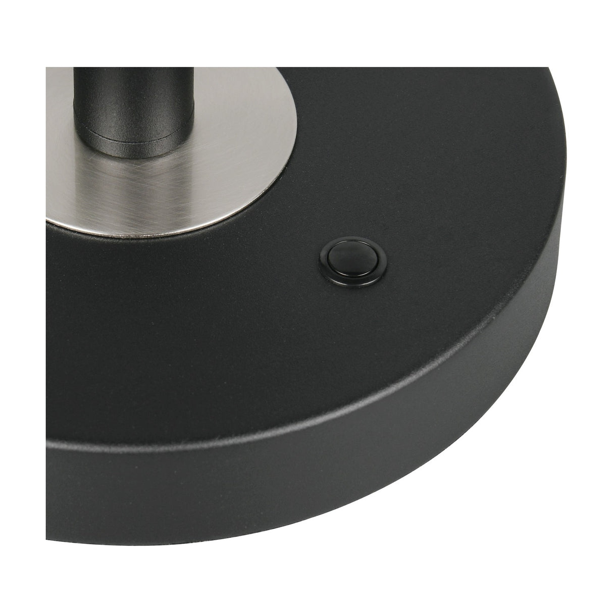 Monza LED Ring Table Lamp – Matt Black