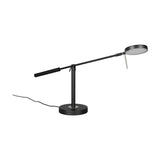 Monza LED Ring Table Lamp – Matt Black