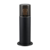 Hoosic 30cm Outdoor Lamp Post – Matt Black