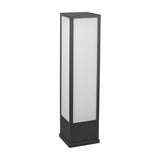 Fuerte LED Square Outdoor Lamp Post – Anthracite
