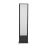 Fuerte LED Square Outdoor Lamp Post – Anthracite