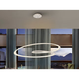 Looping LED Suspension Light 54W 3000K - White