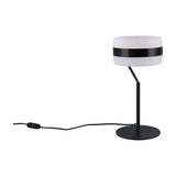 Dios LED Glass Table Lamp – Matt Black