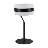 Dios LED Glass Table Lamp – Matt Black