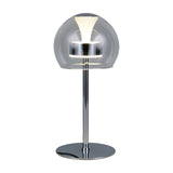 Flynt LED Glass Table Lamp – Chrome