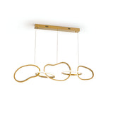 Nexo Dimmable LED Light Linear Suspension 75W 3000K - Gold