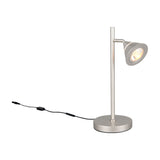 Romeo LED Table Lamp – Satin Nickel