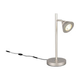 Romeo LED Table Lamp – Satin Nickel