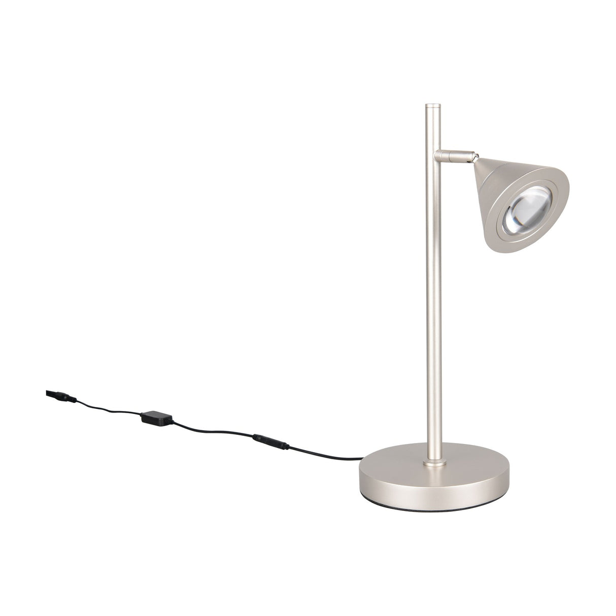 Romeo LED Table Lamp – Satin Nickel