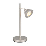 Romeo LED Table Lamp – Satin Nickel