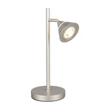 Romeo LED Table Lamp – Satin Nickel