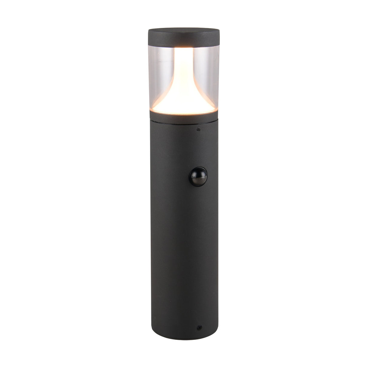 Tagus 50cm LED PIR Outdoor Lamp Post – Anthracite