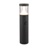 Tagus 50cm LED PIR Outdoor Lamp Post – Anthracite