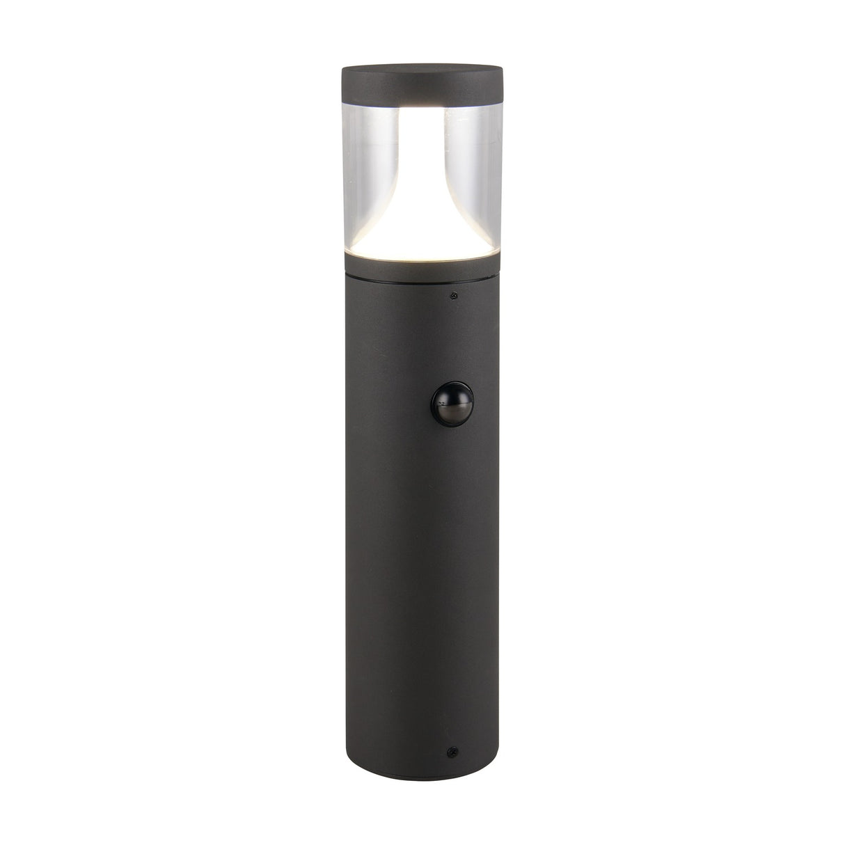 Tagus 50cm LED PIR Outdoor Lamp Post – Anthracite